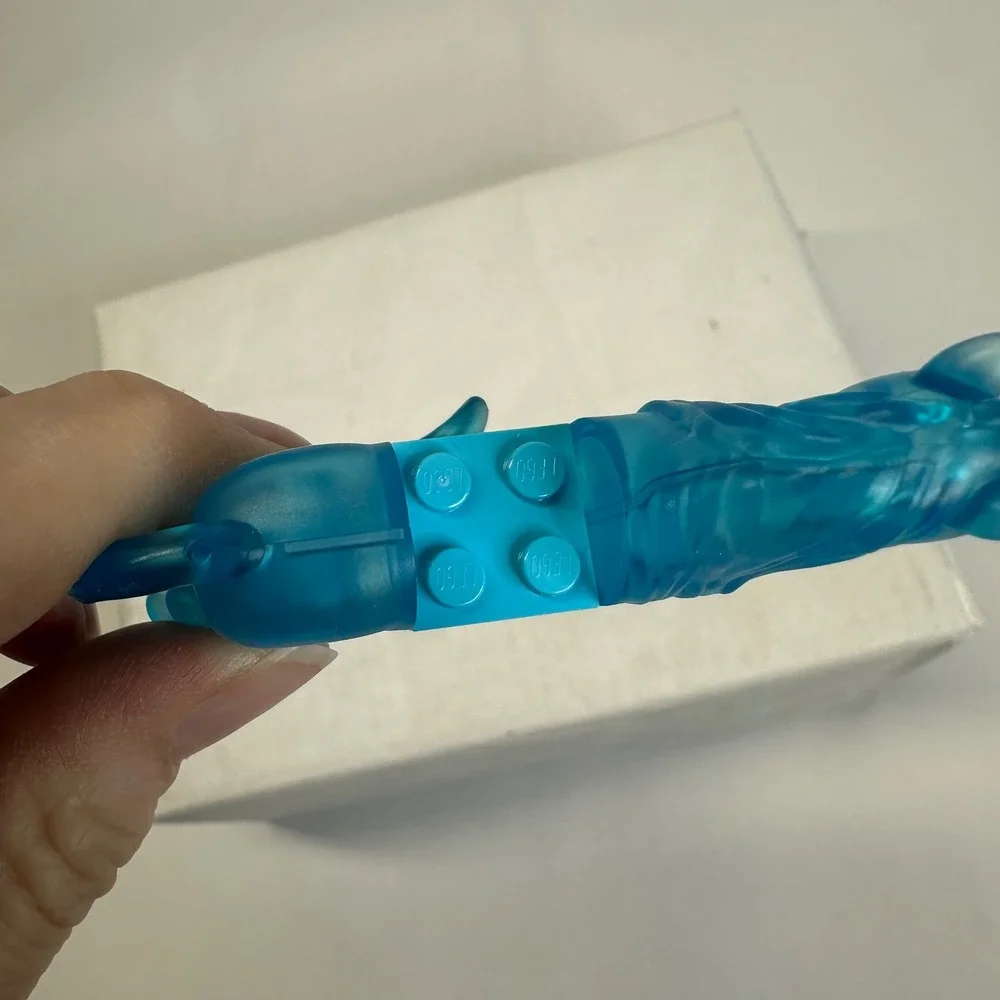 LEGO Disney Frozen 2 Elsa Nokk Water Spirit Horse‎ Translucent Blue Figure 41168